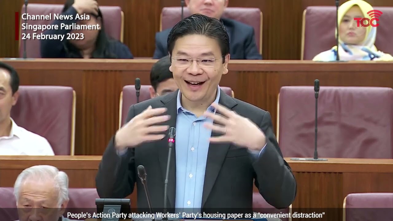 Pritam Singh suggest PAP using WP's housing paper as distraction from issues