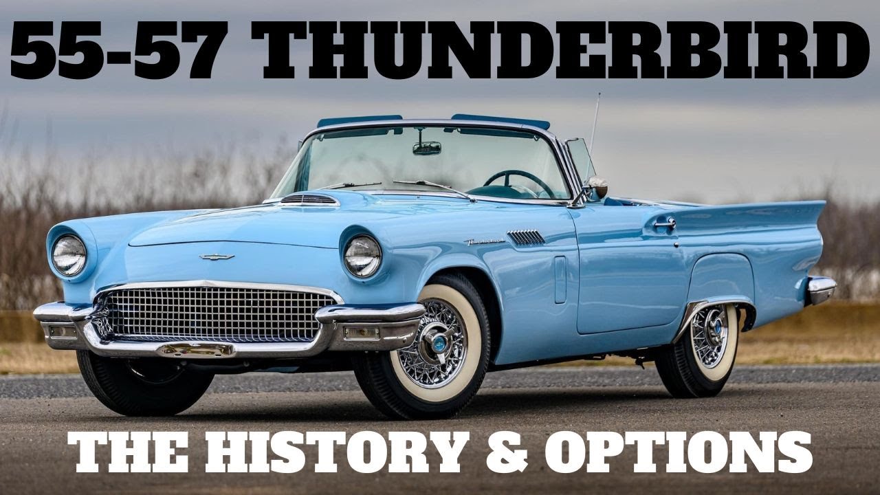1955-1957 Ford Thunderbird - Why it was BIGGER in 58
