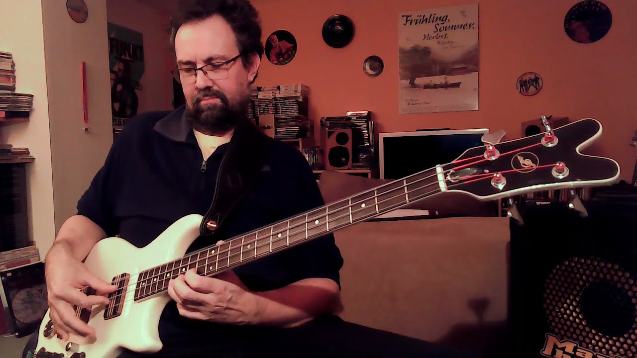 Dune Tune - Level 42 / Mark King cover on JayDee Bass