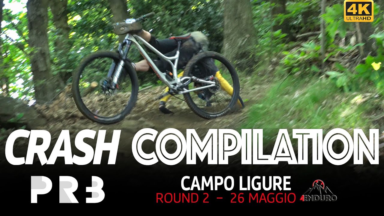 CRASH COMPILATION: 4ENDURO #2 - Campo Ligure 2024 | 4k UHD