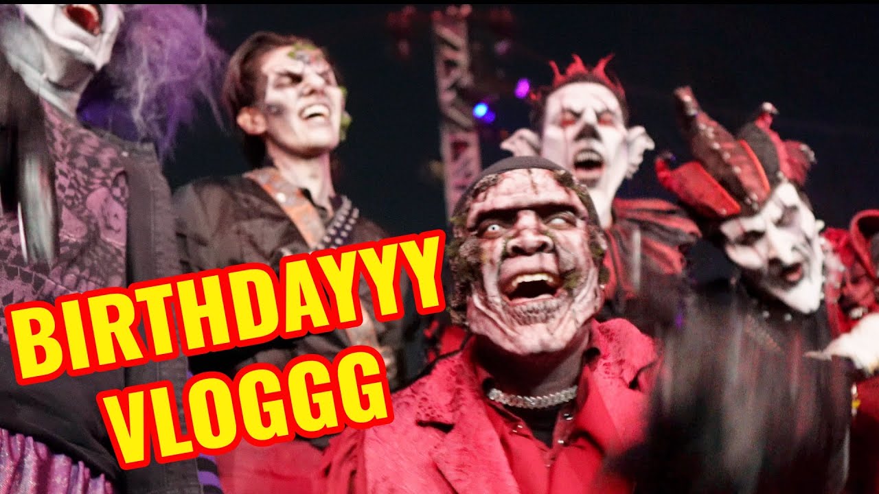 Мне исполнилось 29 лет на Fright Fest 🥳 |Six Flags Magic Mountain|
