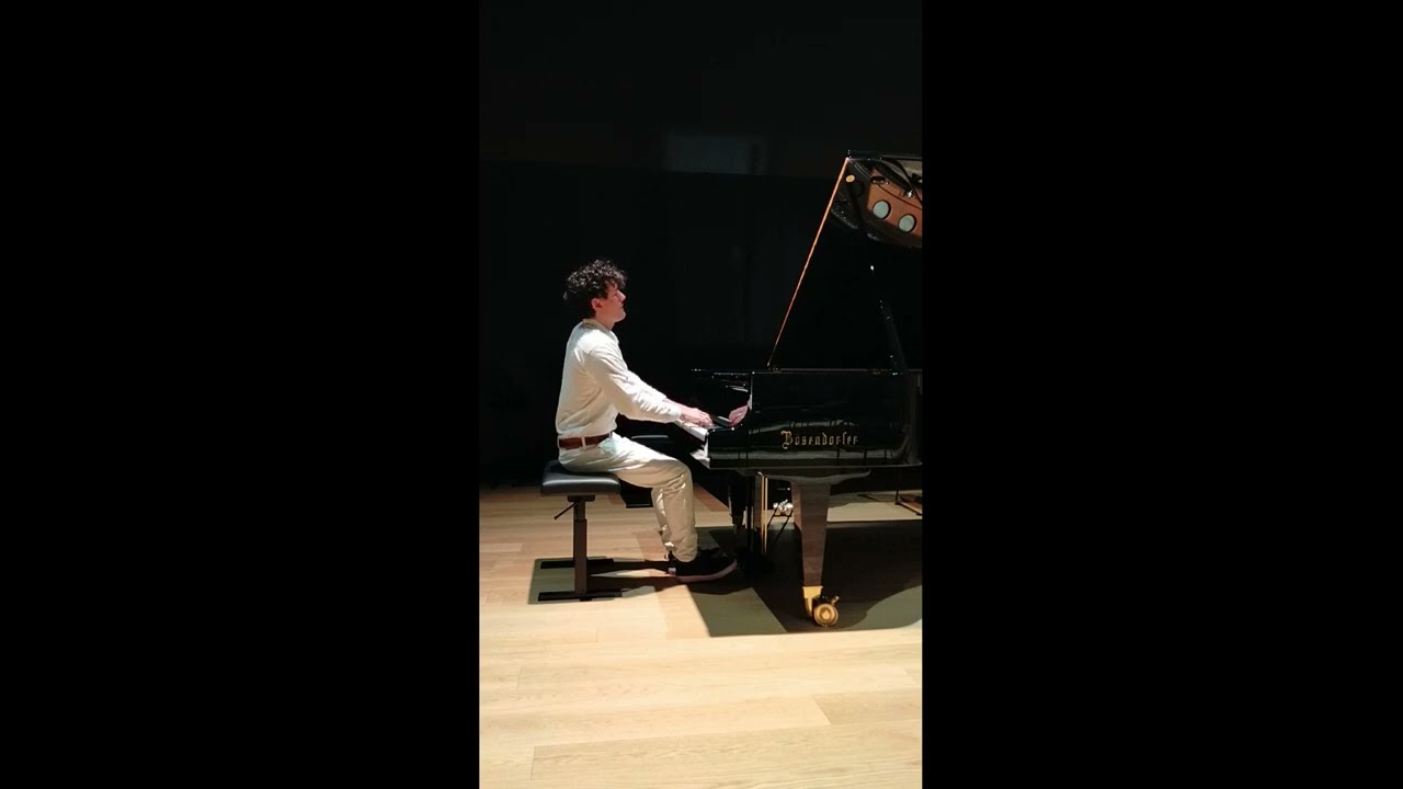 J.S.Bach,  WK I  ,  Nr.24 Präludium und Fuge in h-moll, BWV 869, Alexander de Bie, piano
