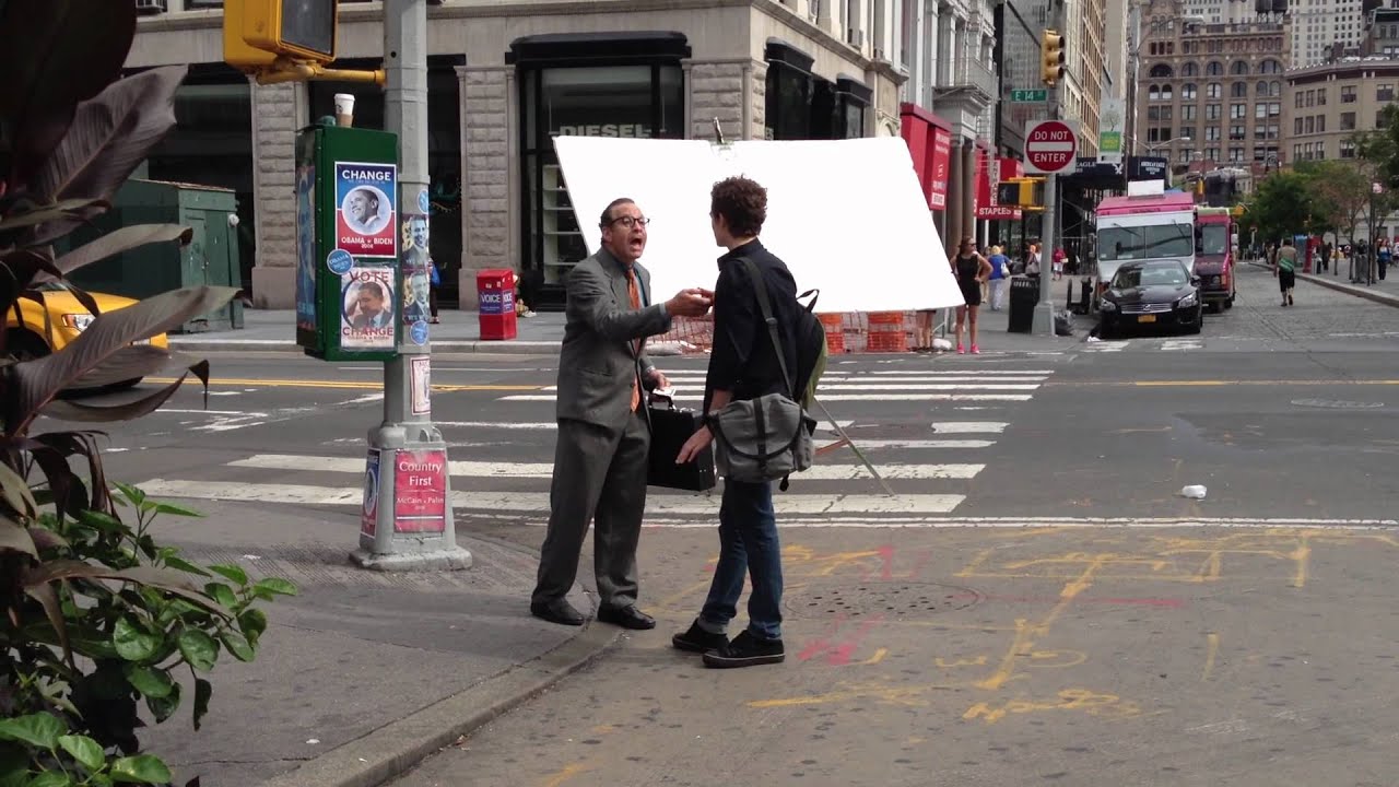 Behind-the-Scenes: Steve Guttenberg and Ben Rosenfield filming 