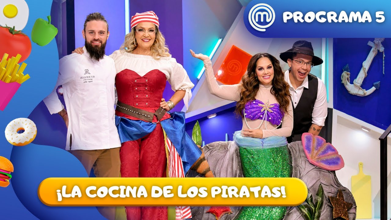 Programa 5: ¡Los piratas llegan a la cocina! | MasterChef Junior 2022