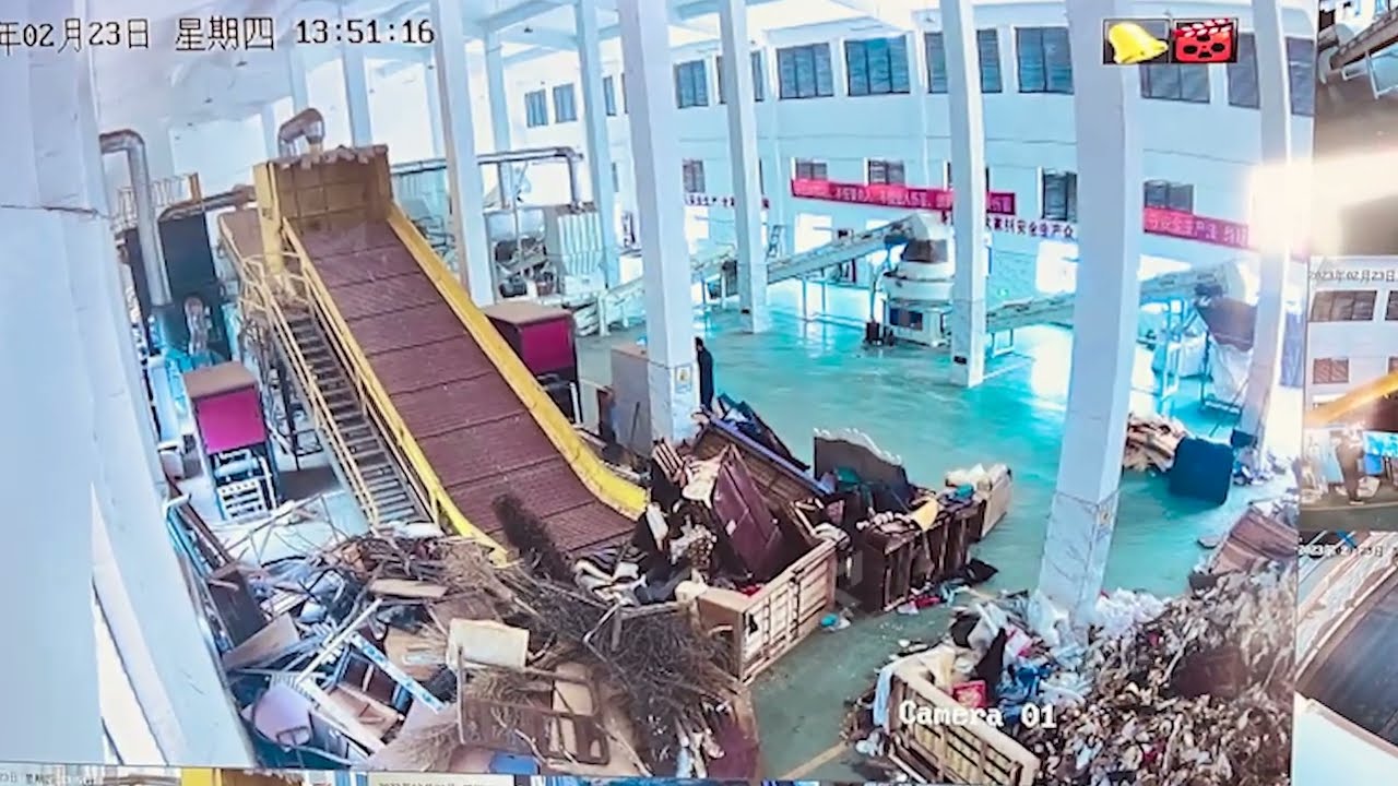 Municipal Solid Waste Recycling Plant for RDF Production