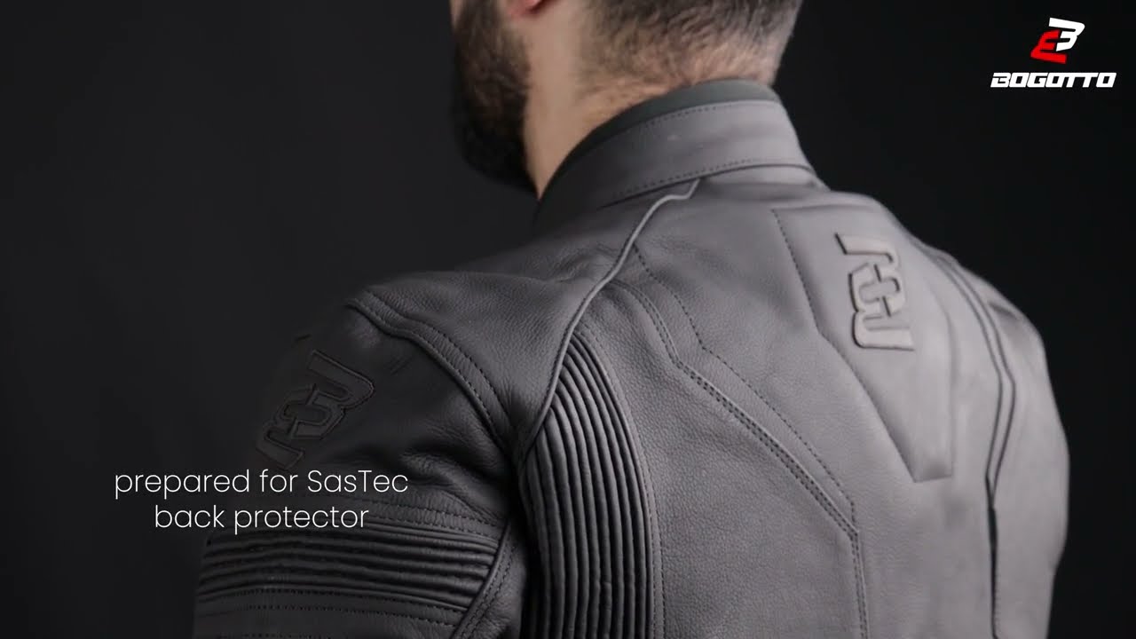 Bogotto Black-X Leather Jacket