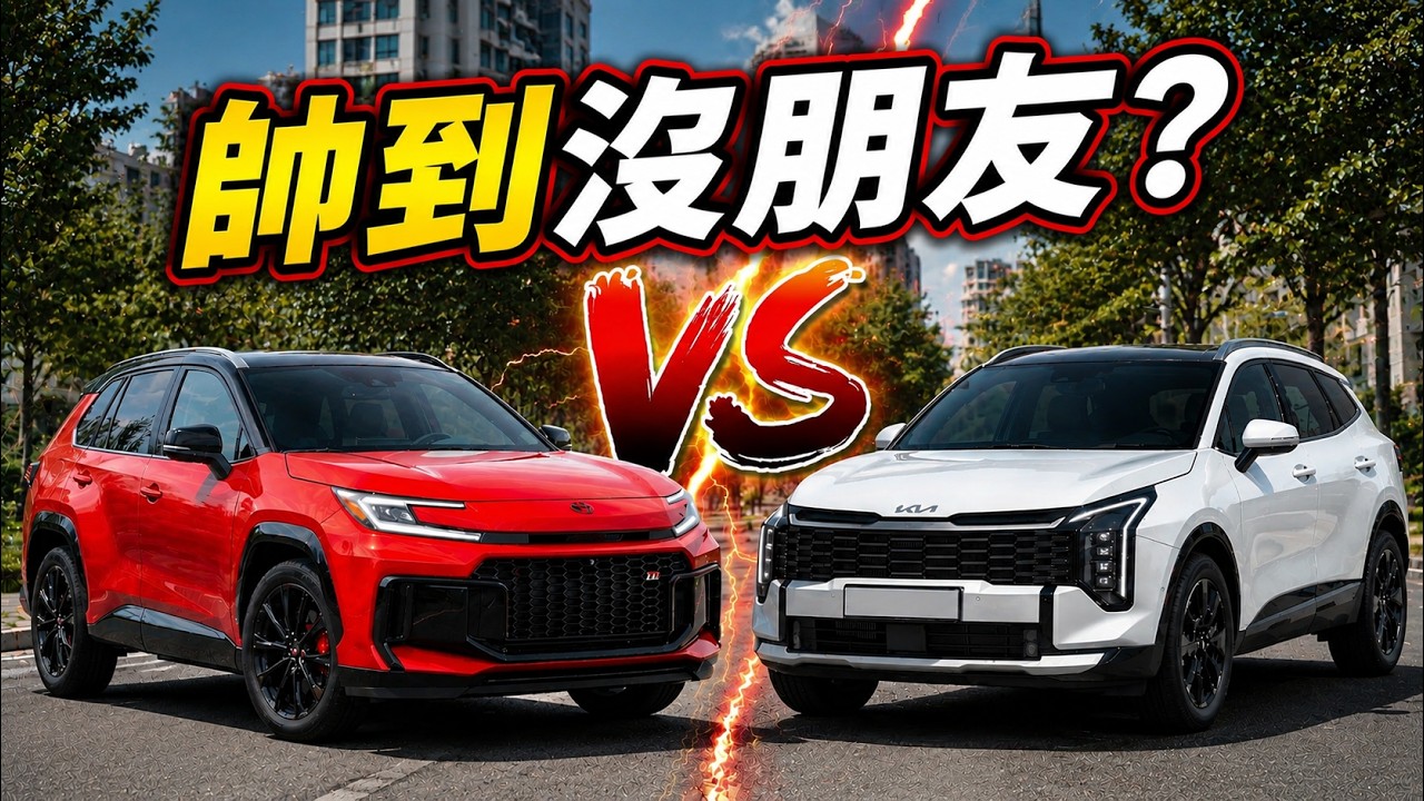 買油電 SUV 必看！RAV4 跟 Sportage 選錯後悔？這項配備差太多！