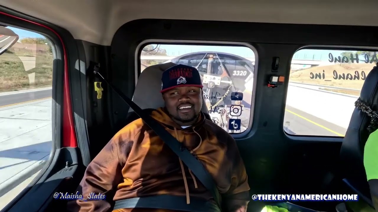 A Day In The Life Of A US Trucker : Maisha States