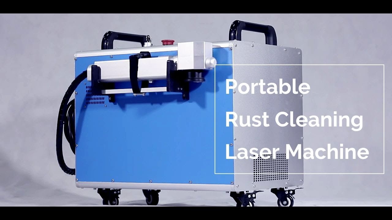 portable laser cleaning machine for rust removal