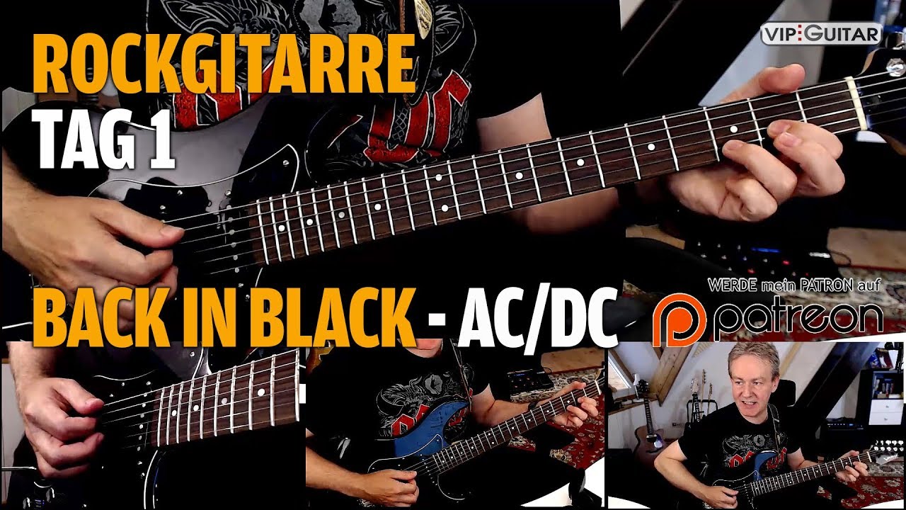 Rockgitarre für Fortgeschrittene Tag.1 - 