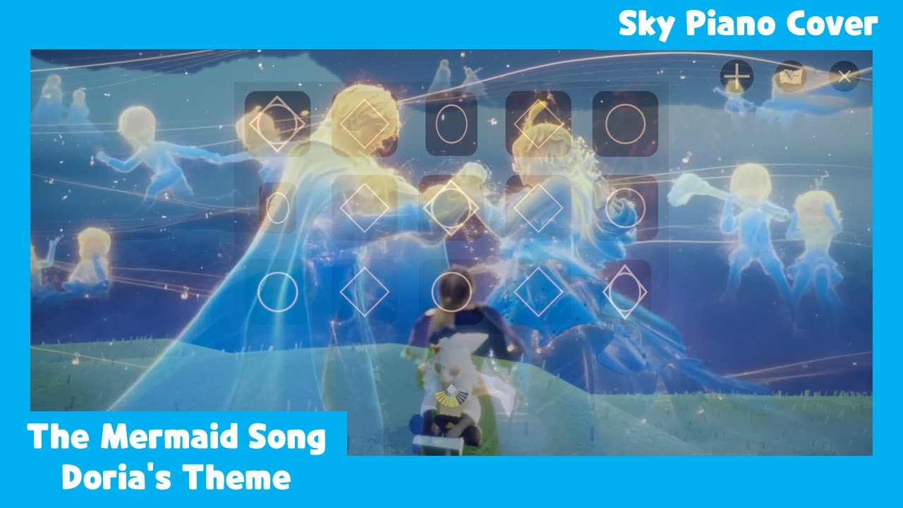 Doria's Theme - The Mermaid Song (Honor of Kings) Sky Piano Cover