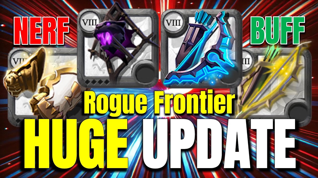 Bow Buffs and Shapeshifter Nerfs | Albion Online Rogue Frontier Patch #1