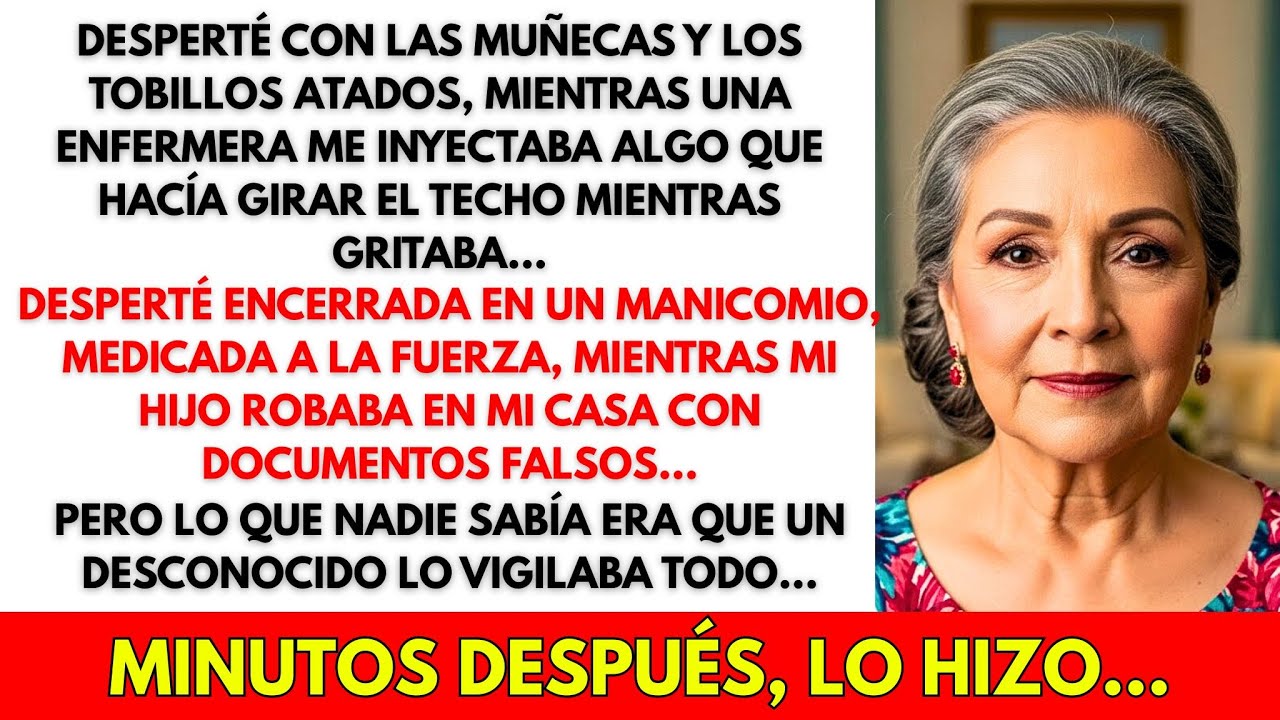 Mi propio hijo falsificó mi firma para que me encerraran por loco.