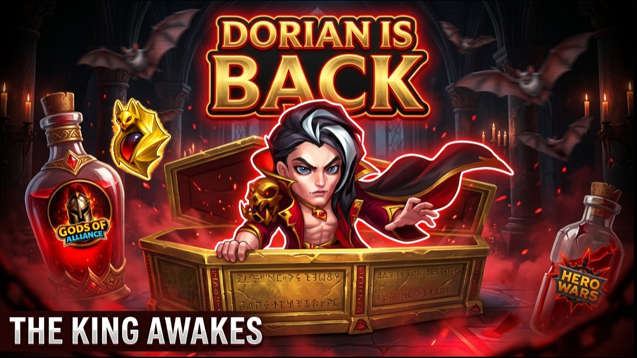 Dorian's new relics: A complete guide to his rework! Hero Wars Alliance!
