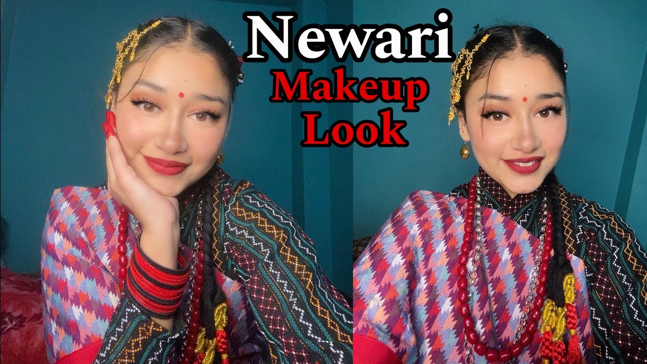 NEWARI MAKEUP LOOK | MAKEUP TUTORIAL    | HAKUPATASI | NEWARI CULTURE | SUBINA SINTAKALA.