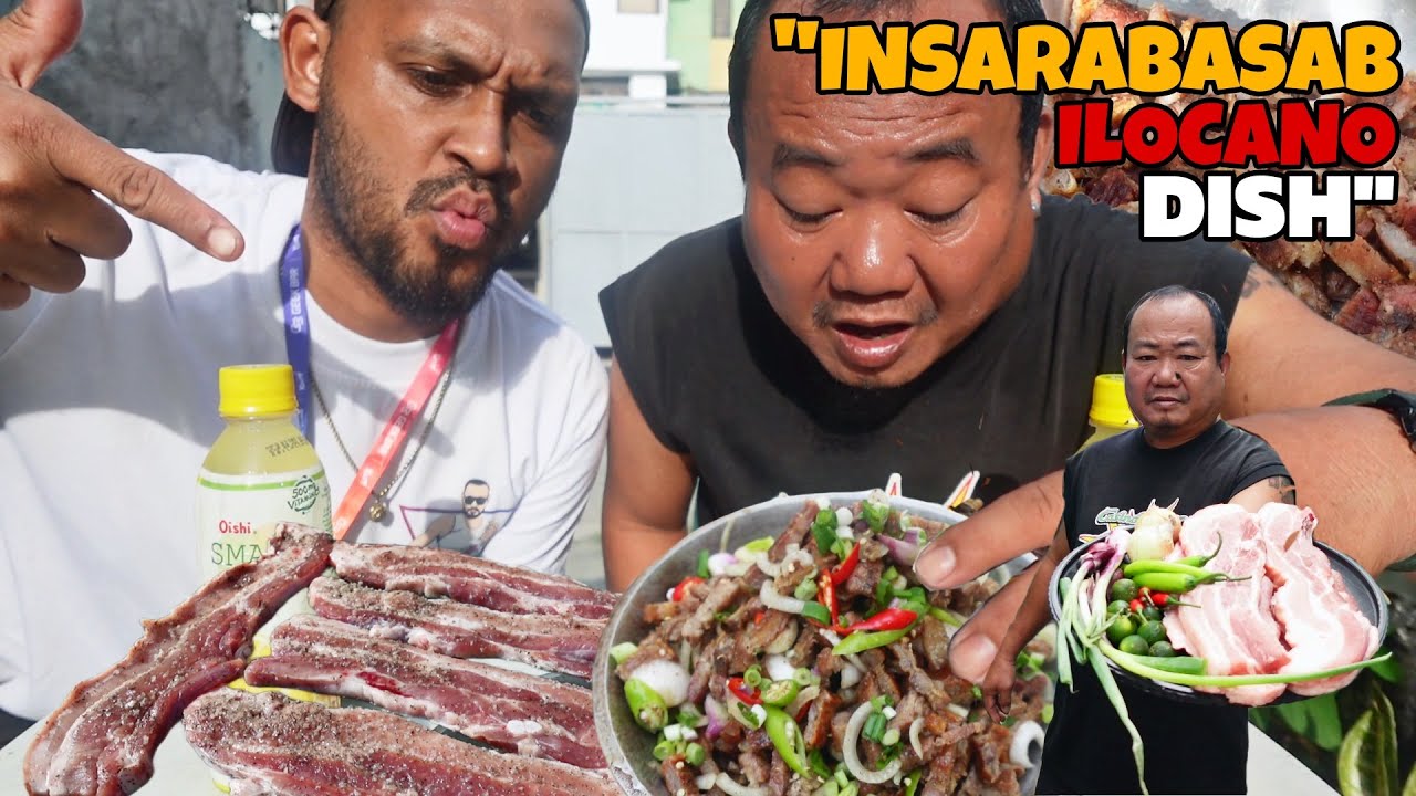 Insarabasab ILOCANO dish