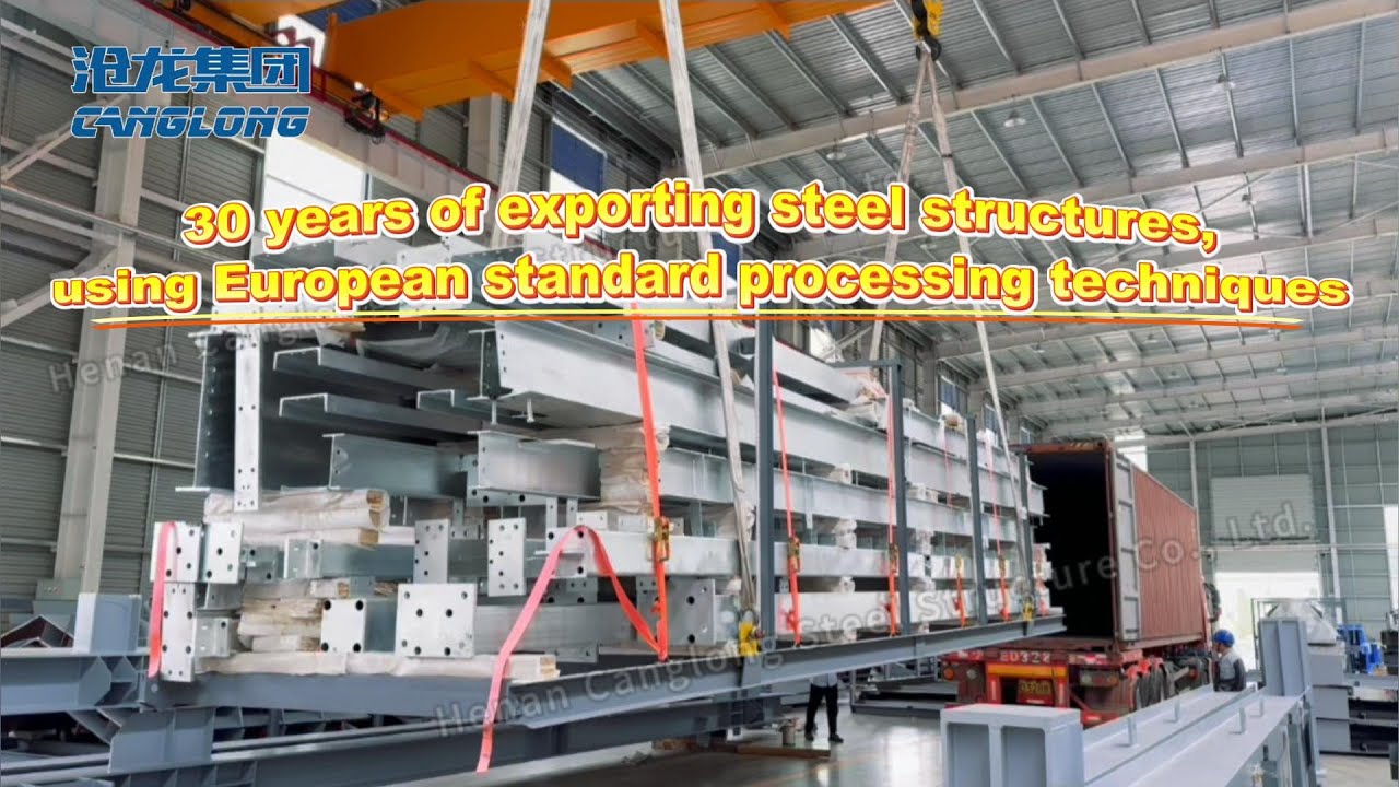 30 years of exporting steel structures, using European standard processing techniques#construction