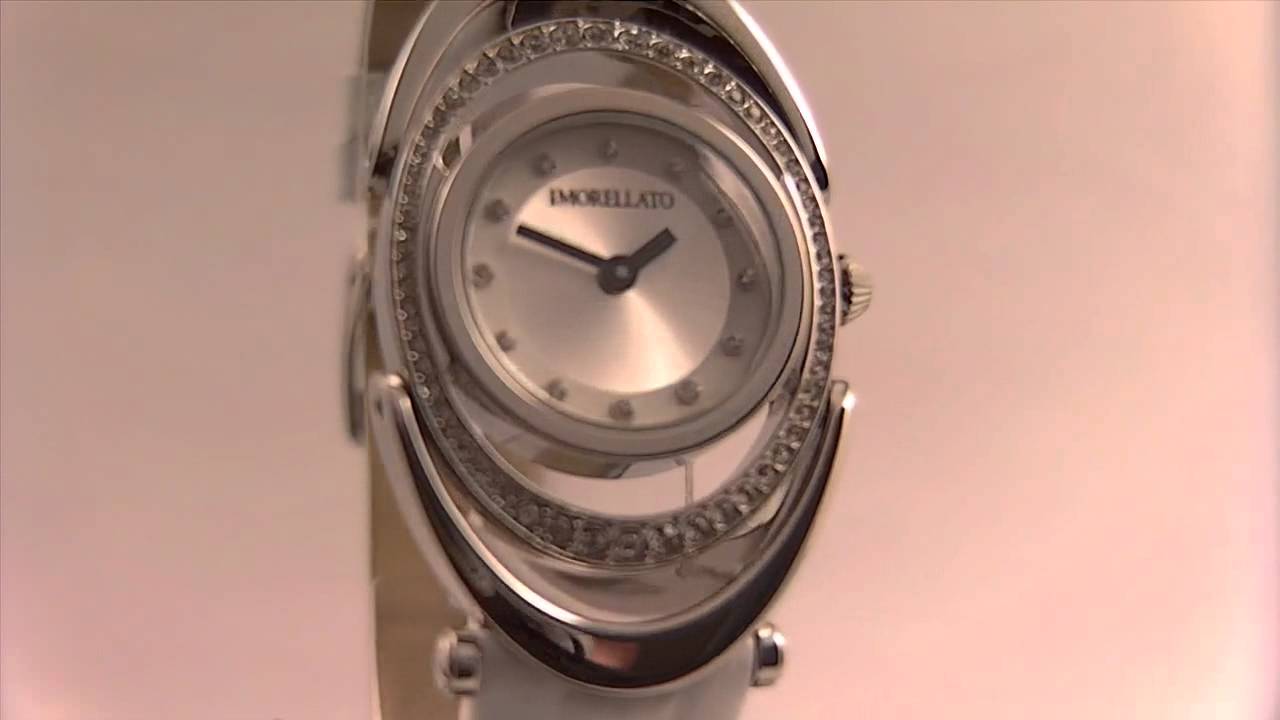 Бижутерия MORELLATO - HERITAGE 2H SILVER DIAL WHITE STRAP