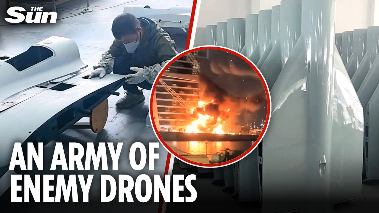 Is China mass-producing Shahed drones for Iran in hidden arms factories?