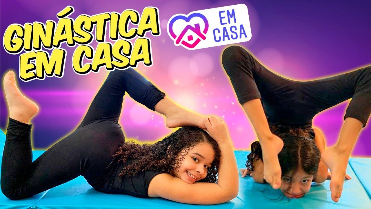 GINÁSTICA EM CASA NA QUARENTENA!