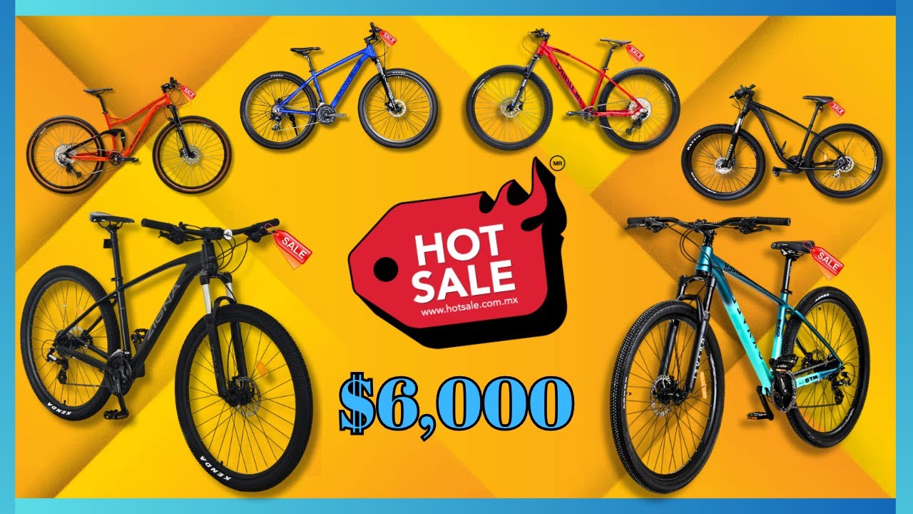 Las 8 BICICLETAS de MONTAÑA MÁS BARATAS del HOT SALE  🤑