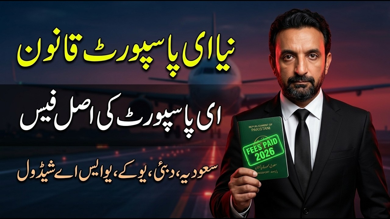 DGIP E-Passport Rules 2026 | Online Fee Check Kaise Karein