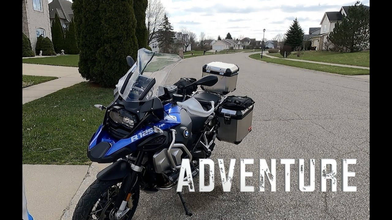 BMW R1250 GS Adventure Solo Trip Across The United States of America Day 1 and Day 2 (S2 E1)