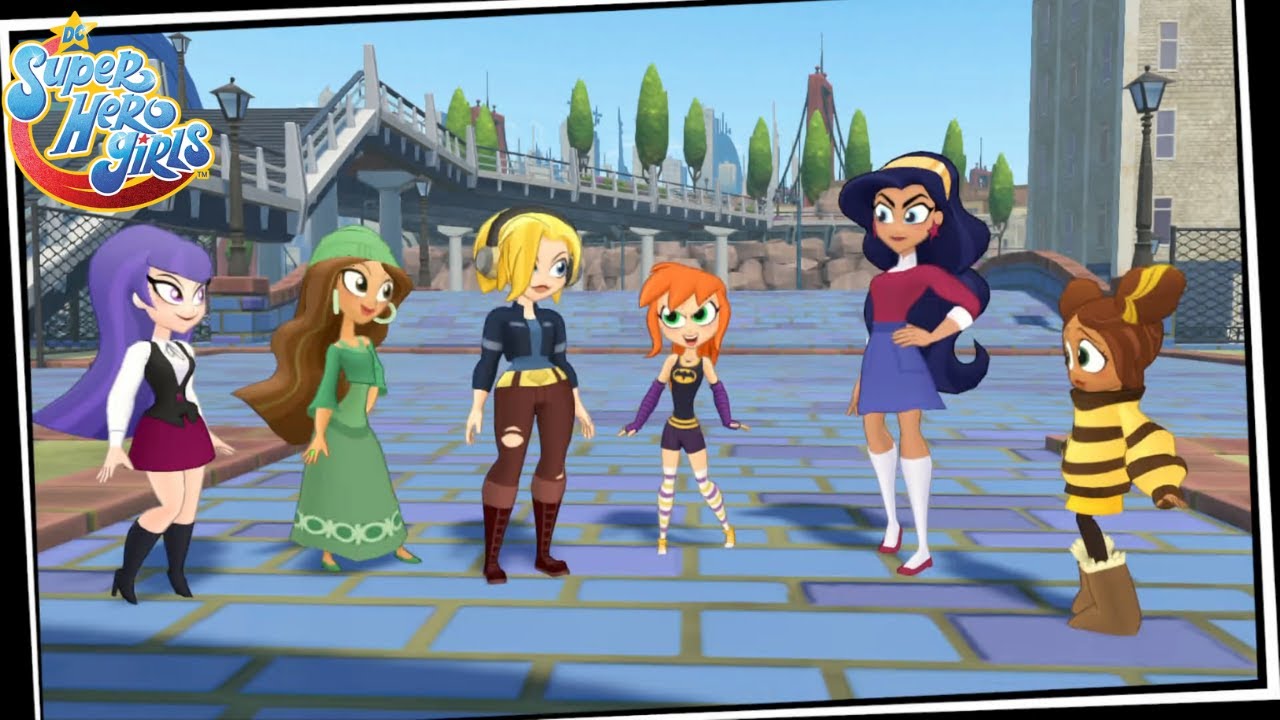 DC Super Hero Girls: Teen Power - Full move cutscenes