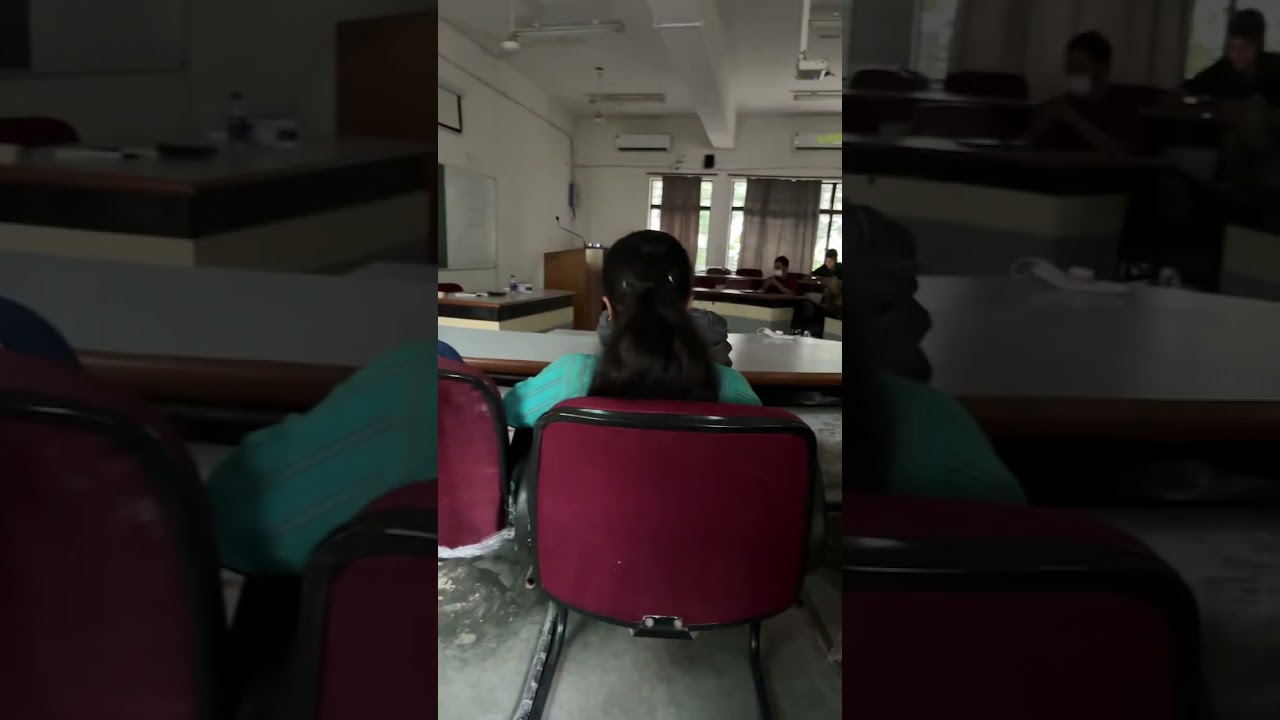 Classroom of NALSAR UNIVERSITY