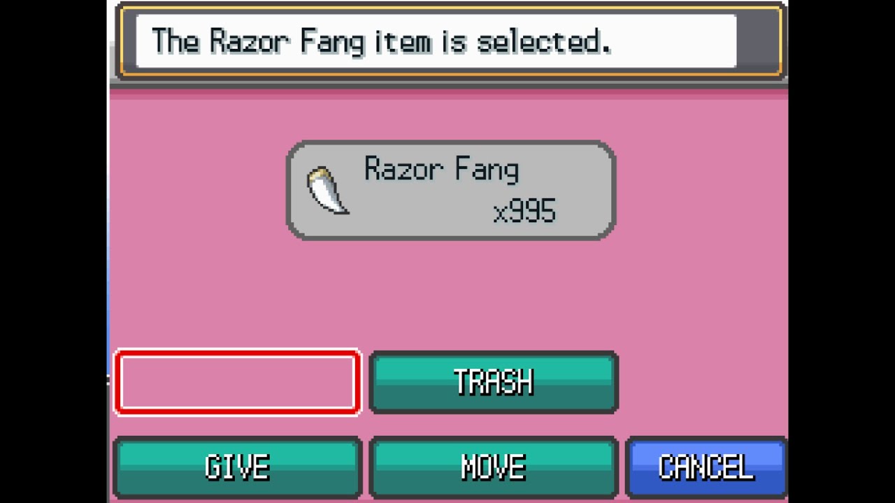 How To Get Razor Fang in Pokemon HeartGold & SoulSilver