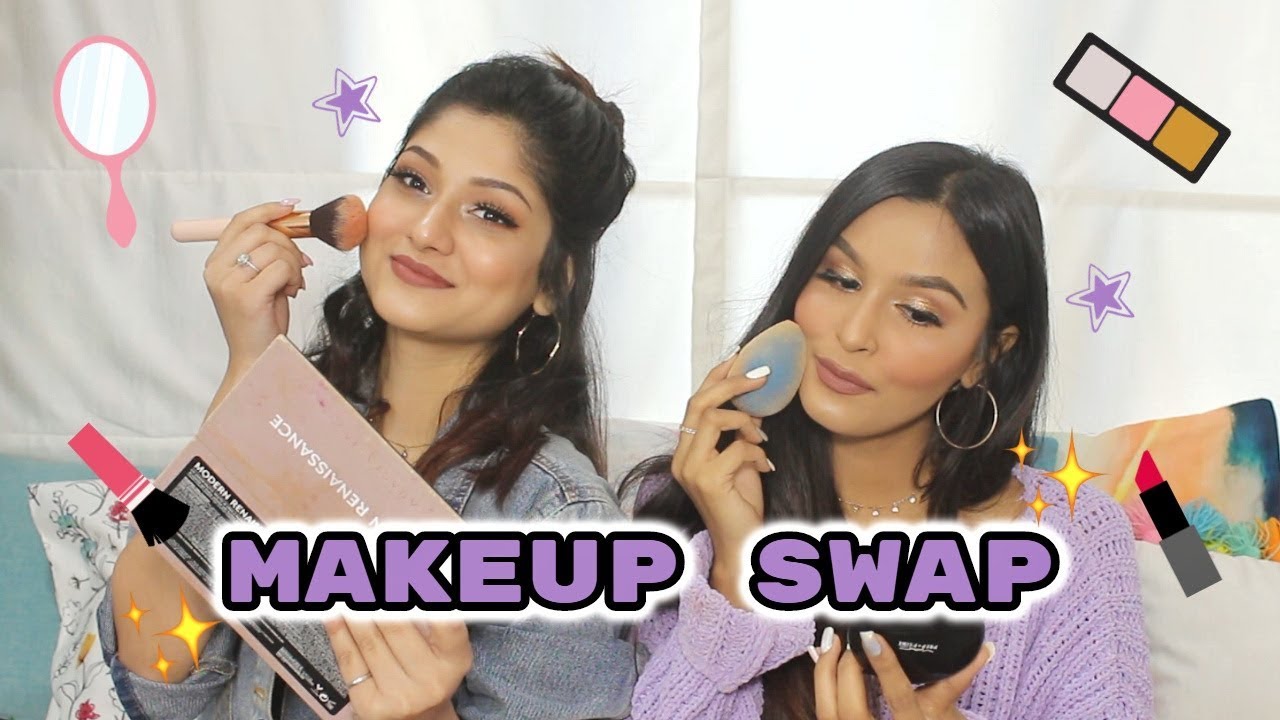 Mridul Sharma and I swapped our makeup bags😯 | Manasi Mau