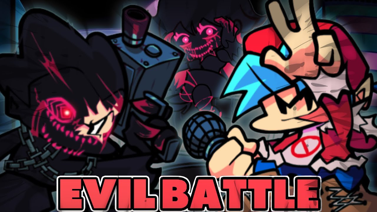FRIDAY NIGHT FUNKIN' mod Evil Pico and Corruption GF VS BF (Double-Kill)