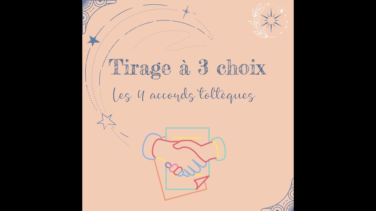 Tirage à 3 choix pour ton année 2025 - bilan 2024 - inspiré des 4 accords toltèques