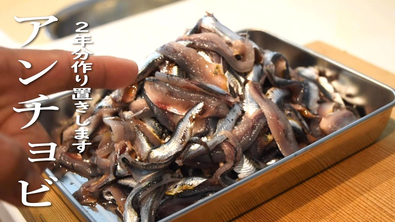 Home Made ANCHOVIES for 2 years