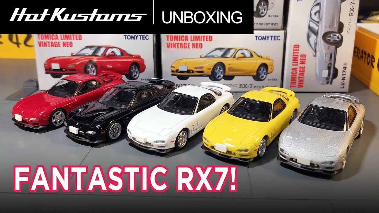 NEW Tomica TLV Mazda RX7 | Impressive!