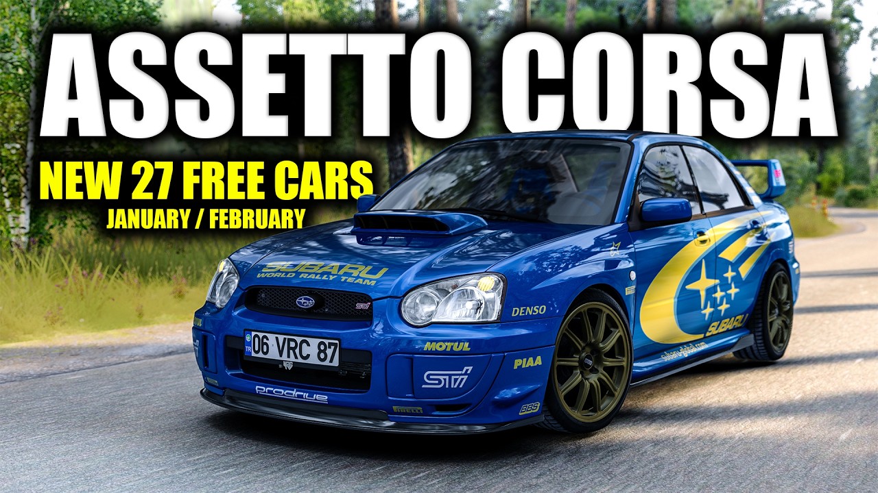 New Assetto Corsa Mods &ndash; 27 FREE Cars | 2026 January & February