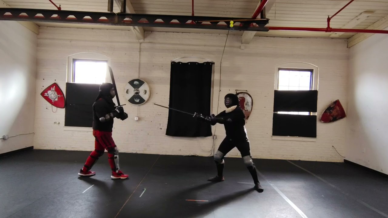 Luke vs Jef kriegsmesser sparring (1/4/26)