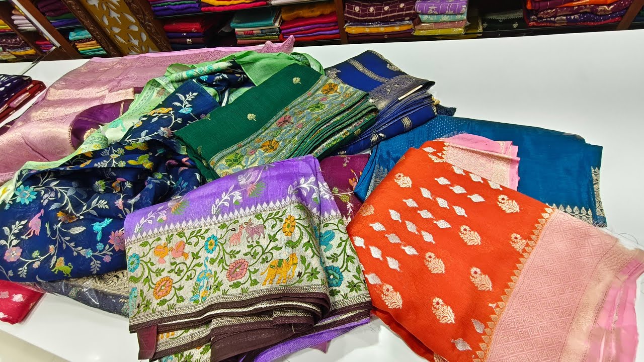 RK collections లో లేటెస్ట్ సారీస్ కలెక్షన్స్ 👌,latest designs sarees rk collections 