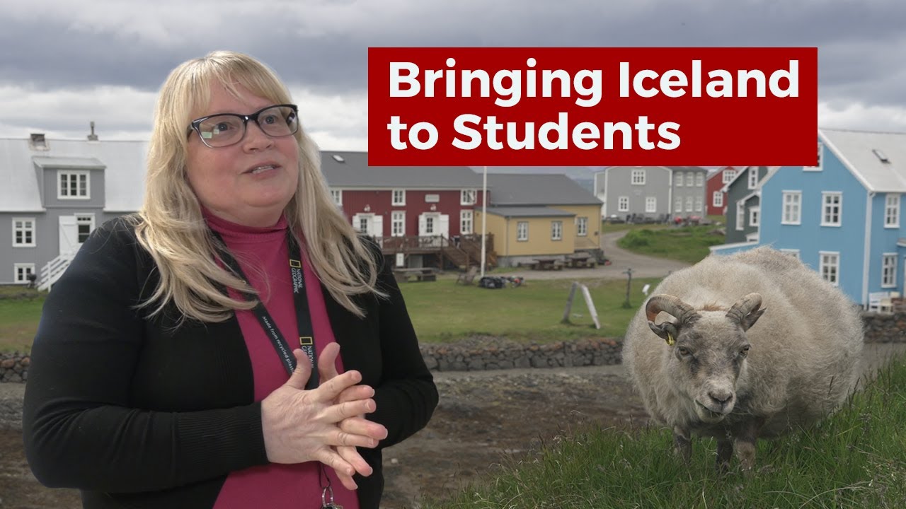 Why National Geographic is sending this teacher to Iceland