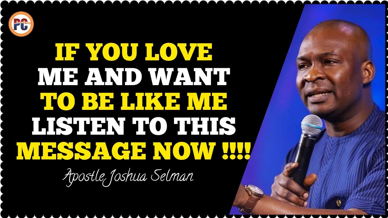 IF YOU WANT TO BE GREAT LIKE ME YOU MUST KNOW THIS || APOSTLE JOSHUA SELMAN (2022)