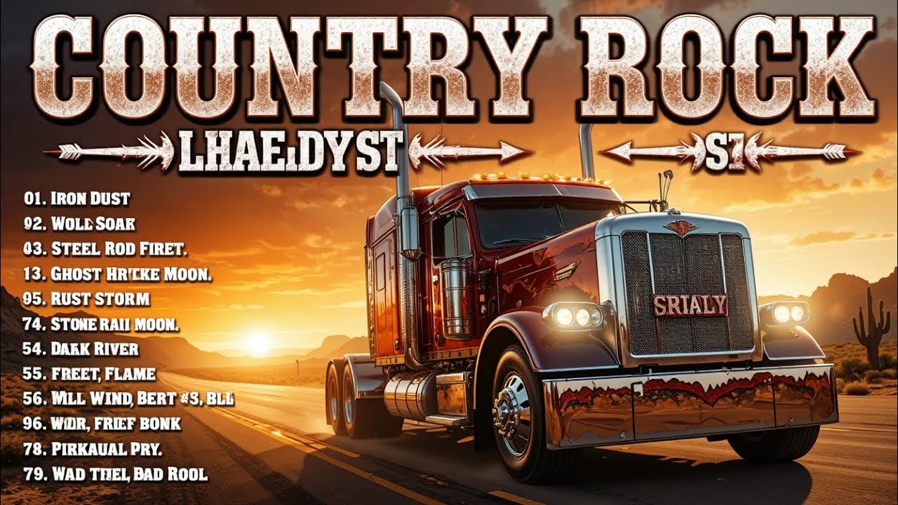 Rock N Truck Playlist – March Long Haul Energy | Country Rock for Truckers