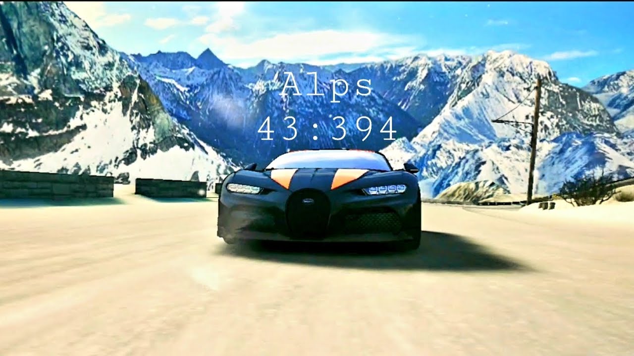 Asphalt 8 - Bugatti Chrion SS 300+ - Alps - 43:394 (VS) | HatZ-DTM