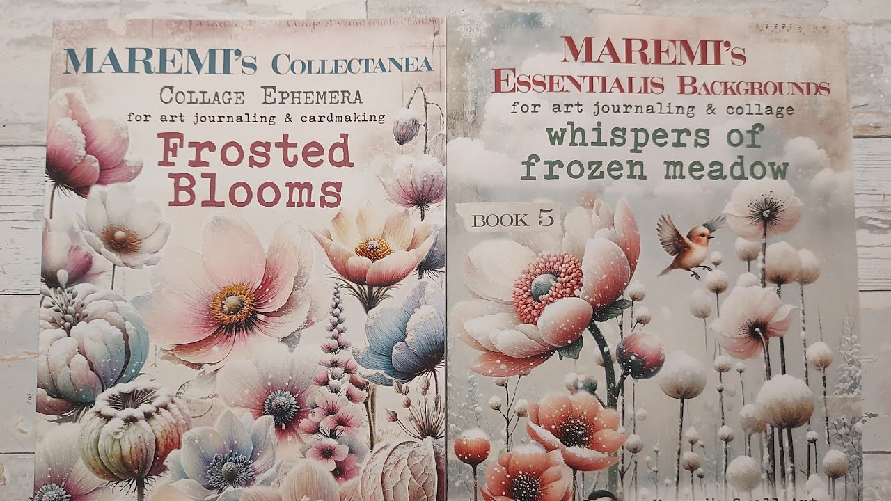 Flip Through, whispers of frozen meadow, Frostef Blooms, von @MaremiSmallArt