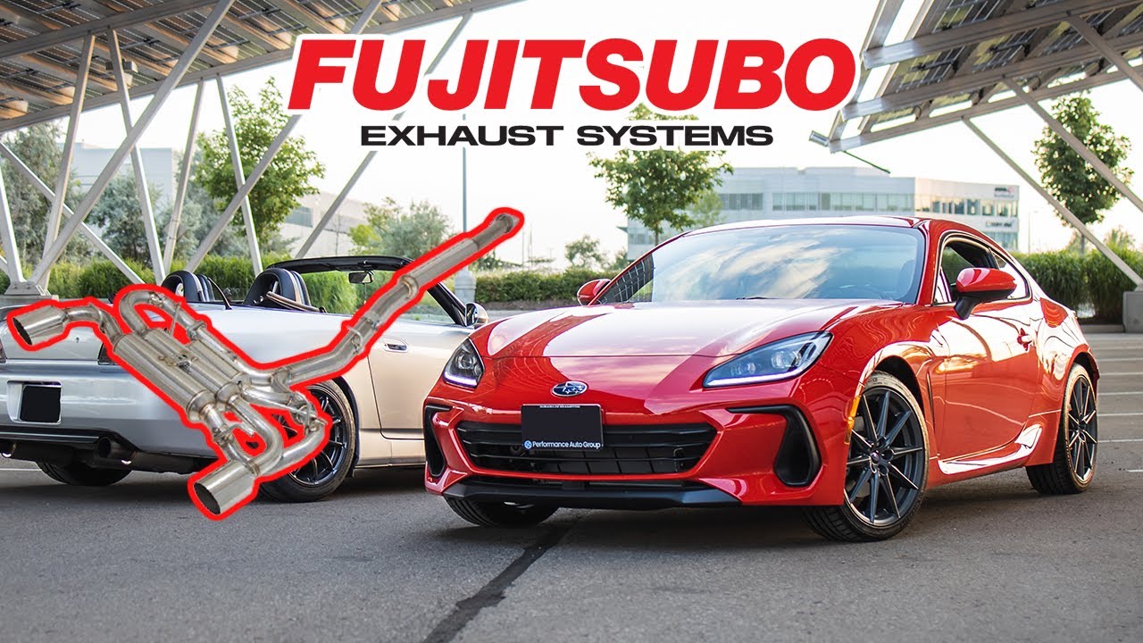 Fujitsubo vs Stock Exhaust BRZ GR86