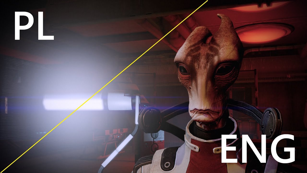 Mass Effect 2 - Mordin - por&oacute;wnanie dubbingu - PL vs ENG