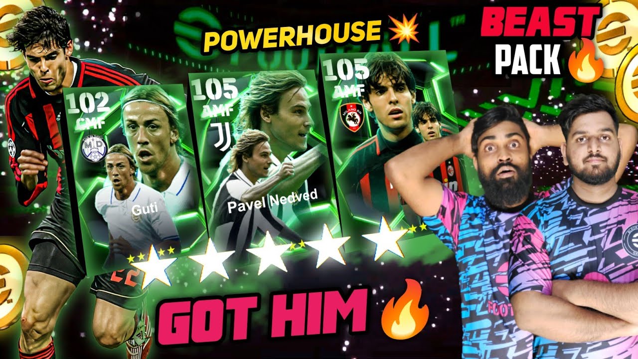 HatTrick First Spin Epic🔥 | Kaka+Nedved Epic Combined Boxdraw E-FOOTBALL 25🔥 | Power Pack💥