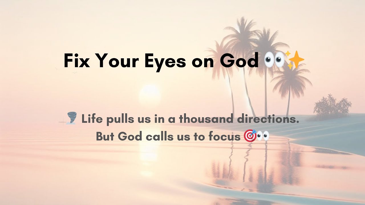 Staying Focused in a Distracted World 🎯✨ | Prayer for Focus