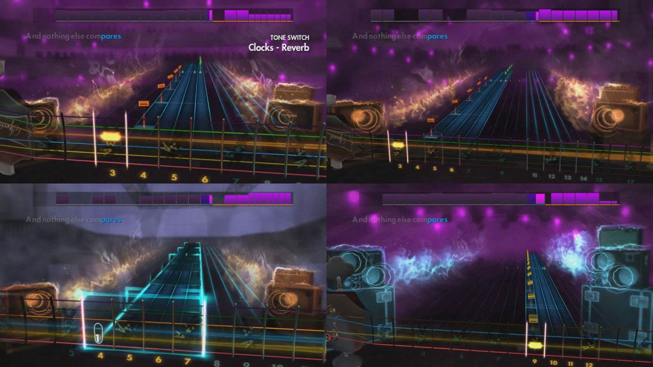 Rocksmith 2014 (Coldplay - Clocks) Lead/Alt. Lead/Rhythm/Bass