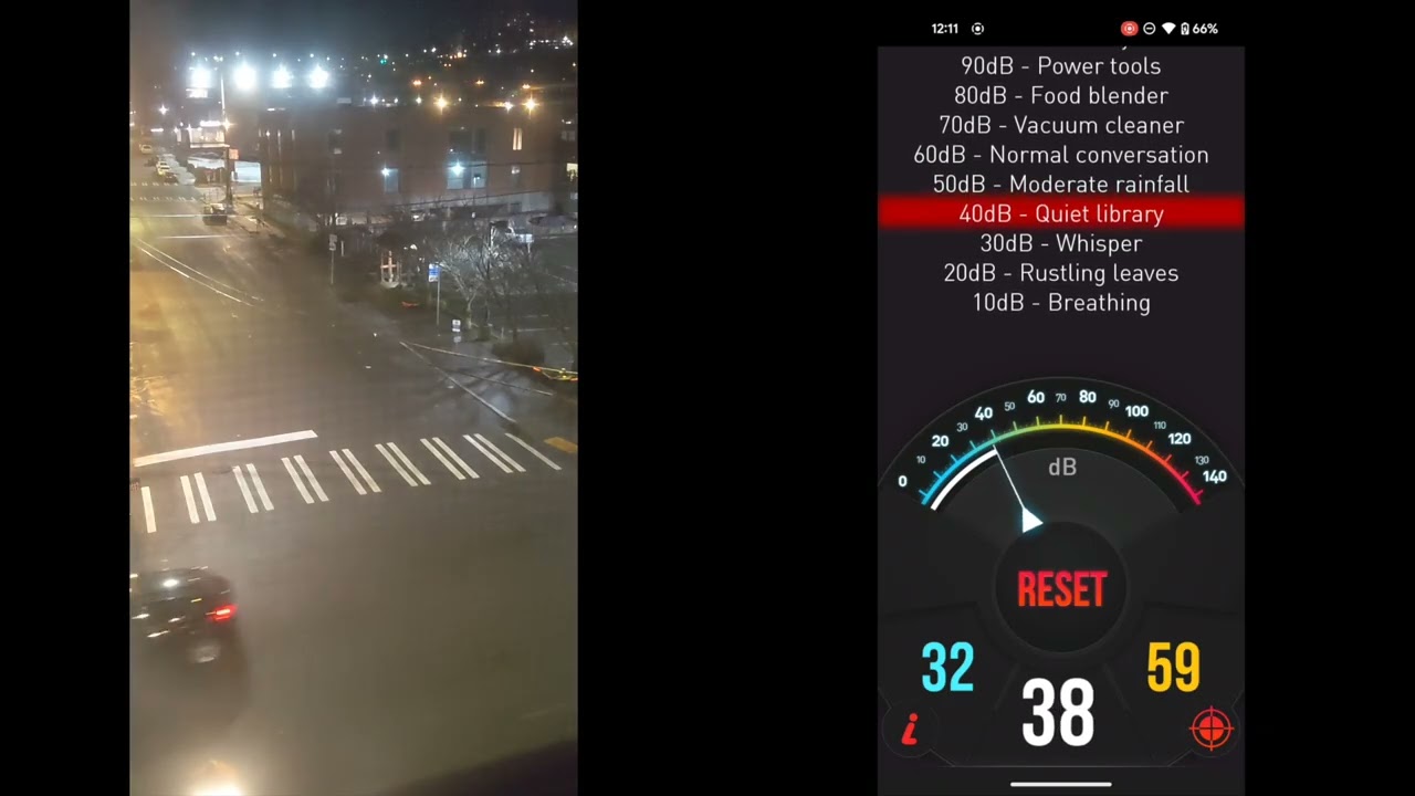 Seattle Chinatown/International District Road Noise 1/31/2026