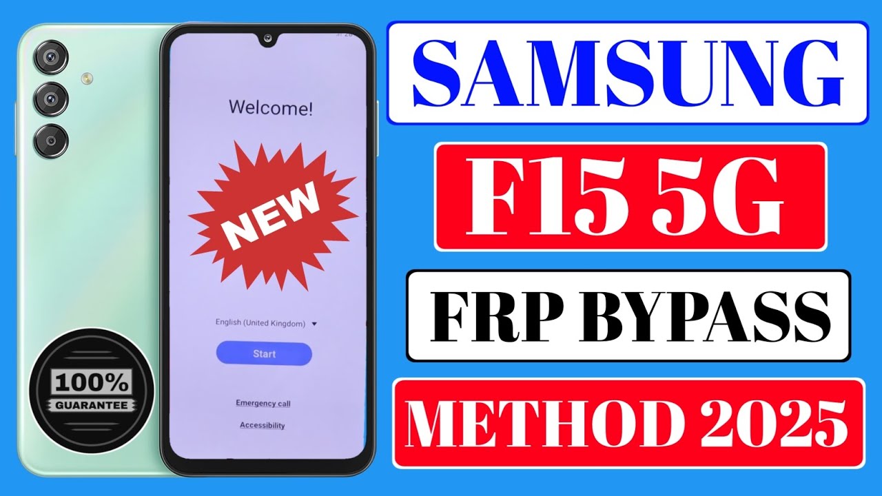 Samsung F15 5G Frp Bypass 2025 | Android 13/14 | Google Account Unlock | Samsung F15 5G Frp Bypass